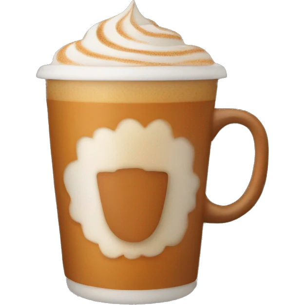 pumpkin spice latte emoji