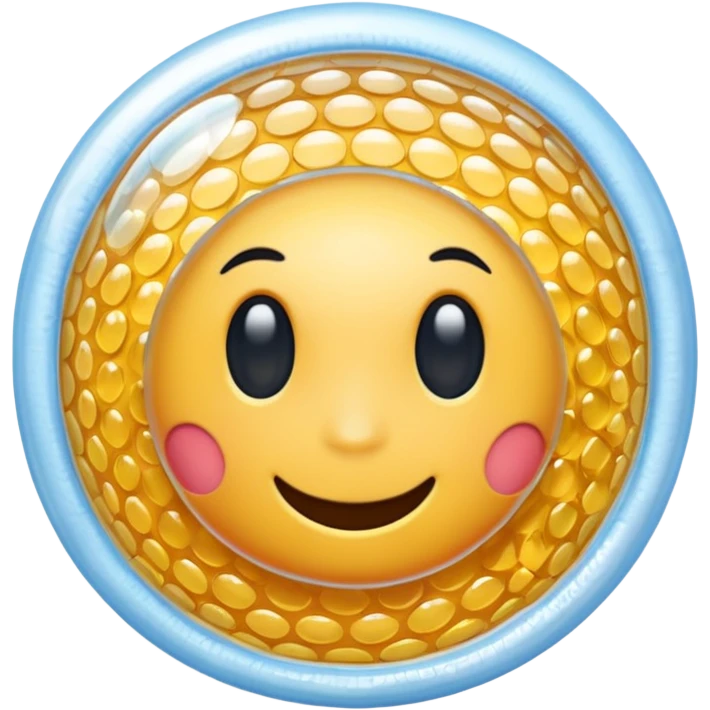 Bubble wrap cover emoji
