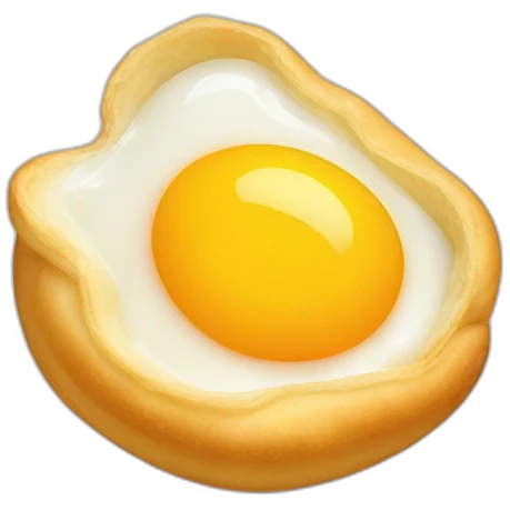 Hong Kong style egg puff emoji