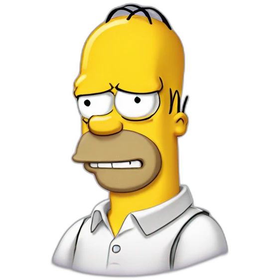 Homer simpson emoji