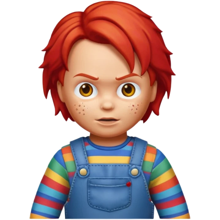 Un emojin de chuky emoji