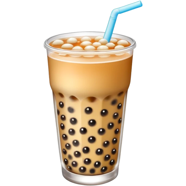 I ❤️ (boba emoji) emoji