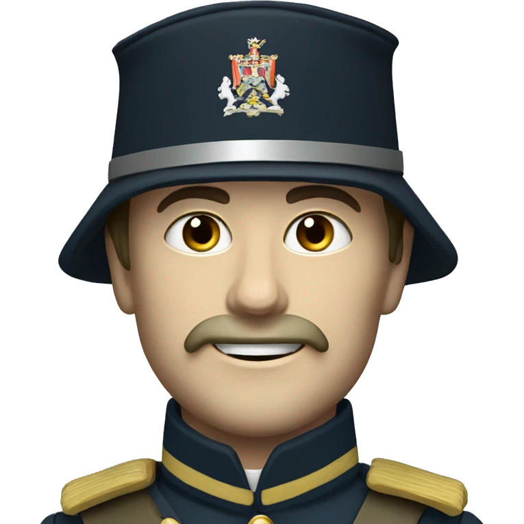 British soldier in the Crimean War emoji