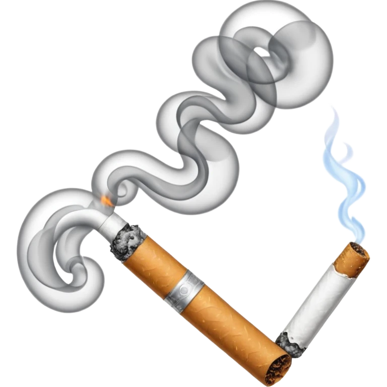 Cigarette smoking emoji
