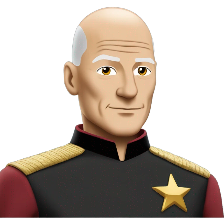 Captain Jean luc Picard emoji