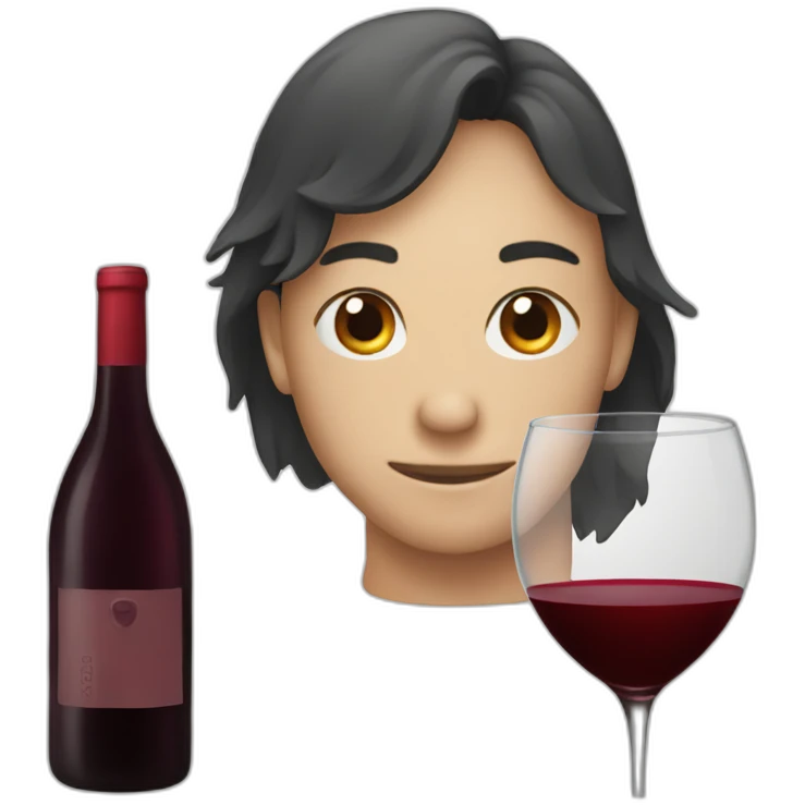 Red wine emoji