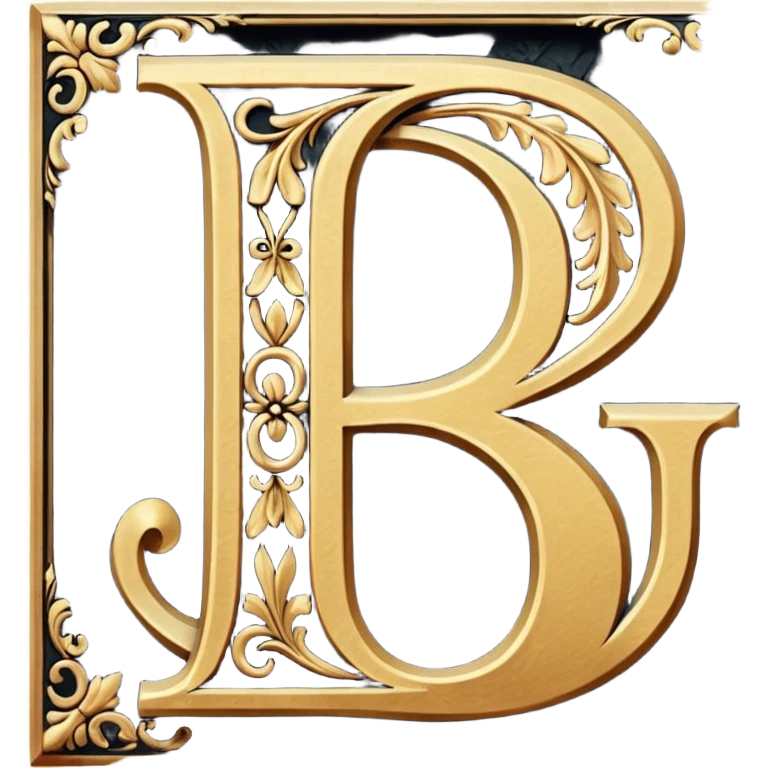 Oldenglis faunt letter E and letter J emoji