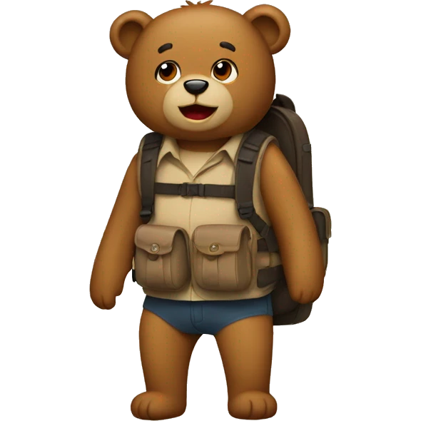 Teddyrucksack  emoji