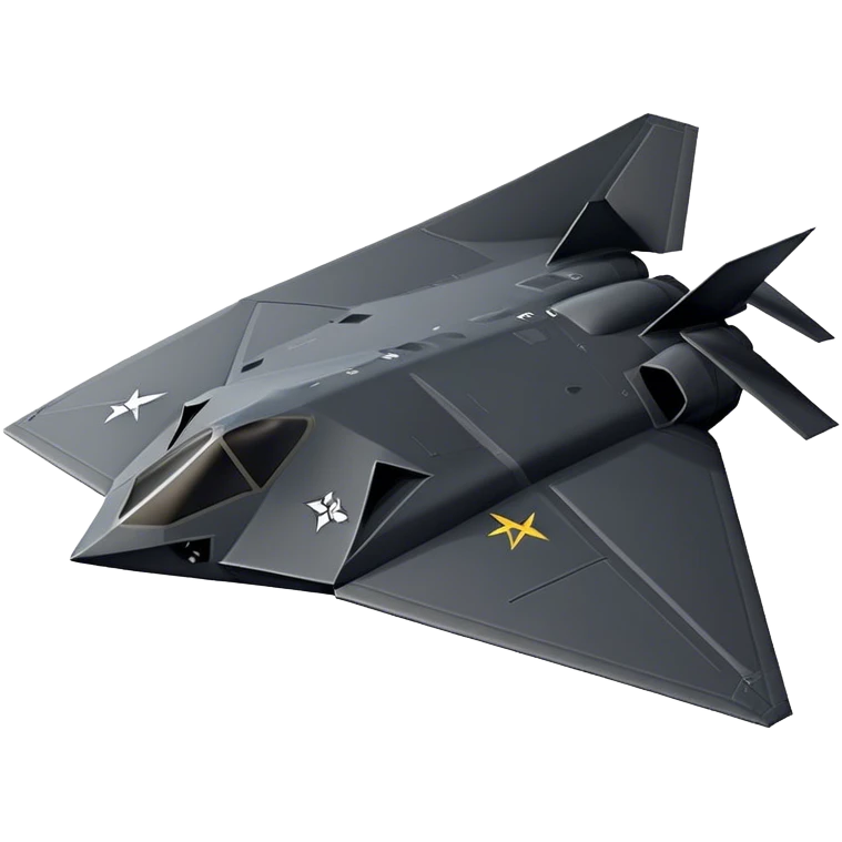 F-117 Nighthawk - Lockheed Martin (Stealth Grey) emoji