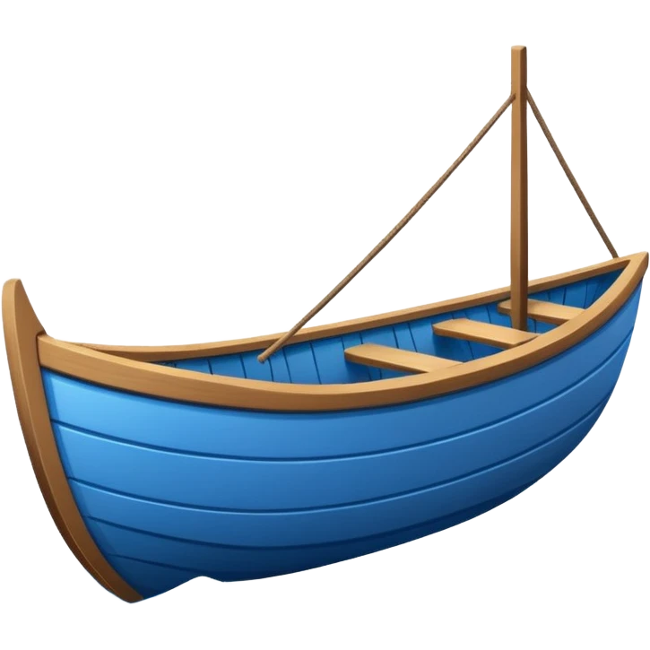 blue Boat emoji