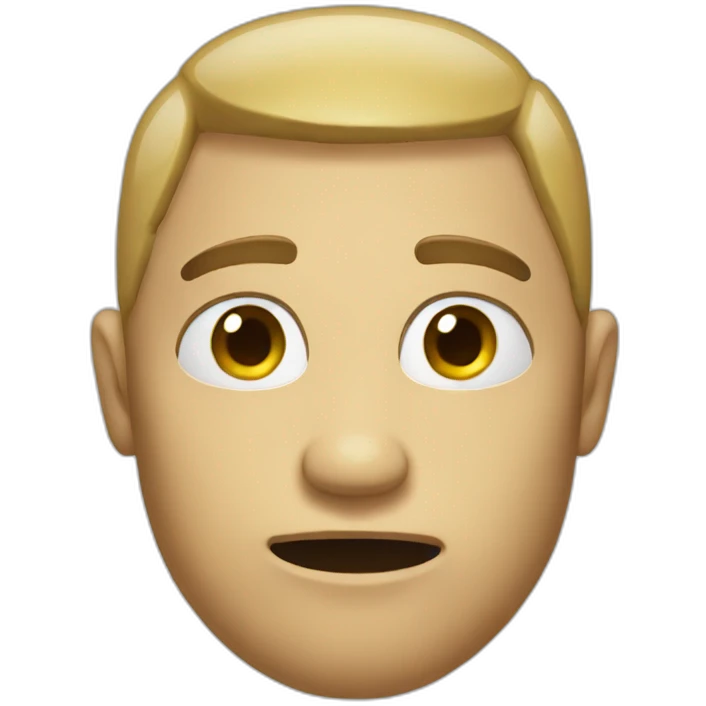 lost hope simple face emoji