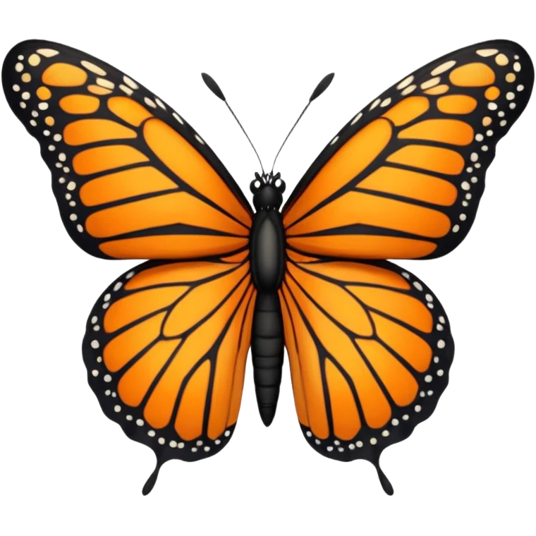 farfalla monarca emoji