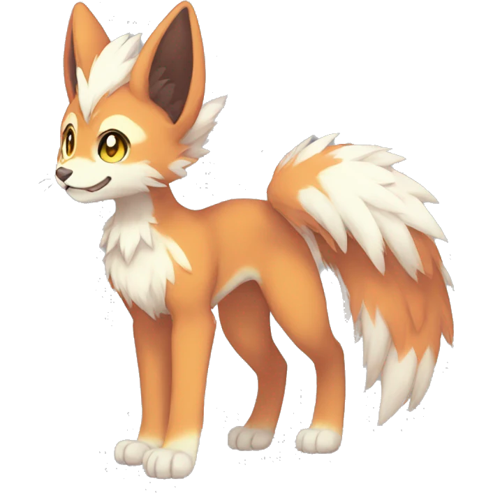 Anthro Sona Fakemon Full Body emoji