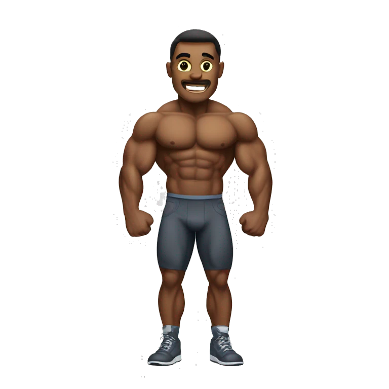 bodybuilder emoji