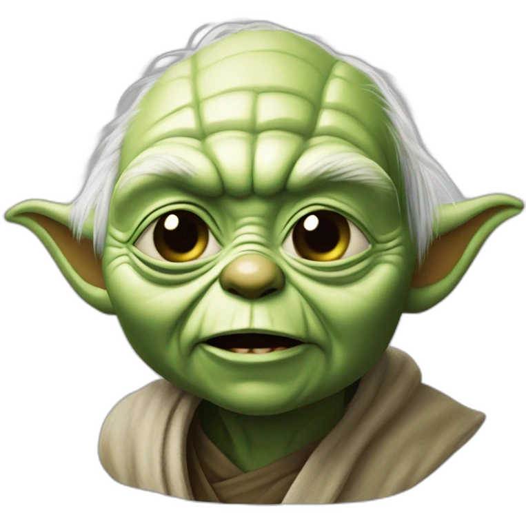 mort de rire yoda emoji