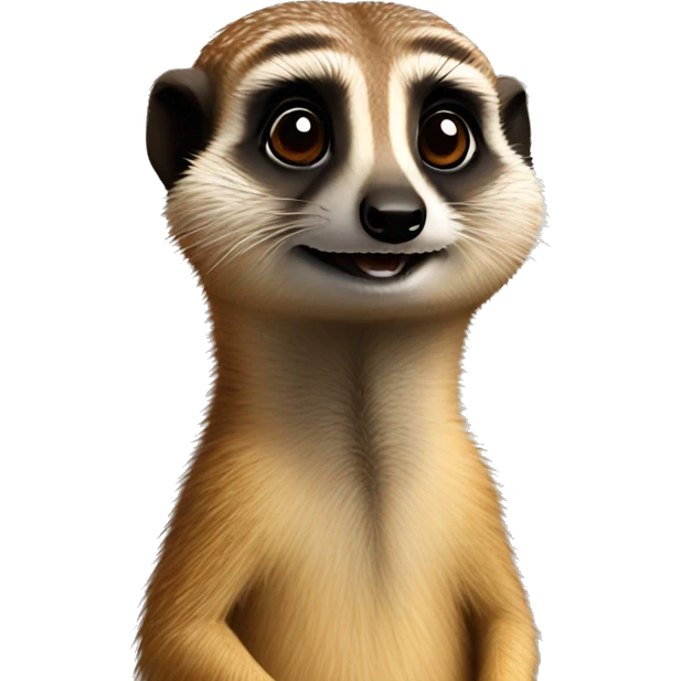 Meerkat brown  emoji