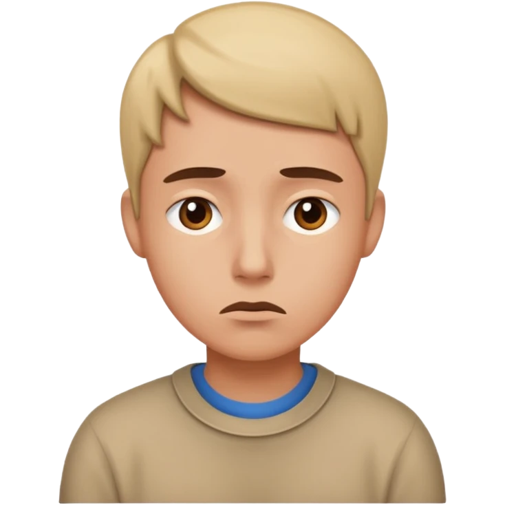 person contemplating a situation of being lost emoji