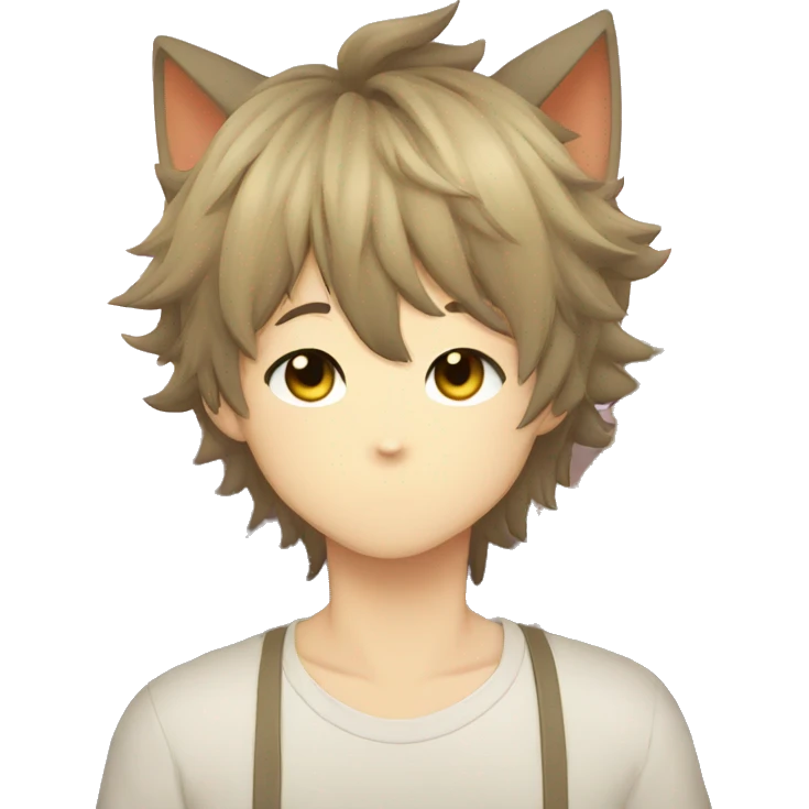 Anime catboy emoji