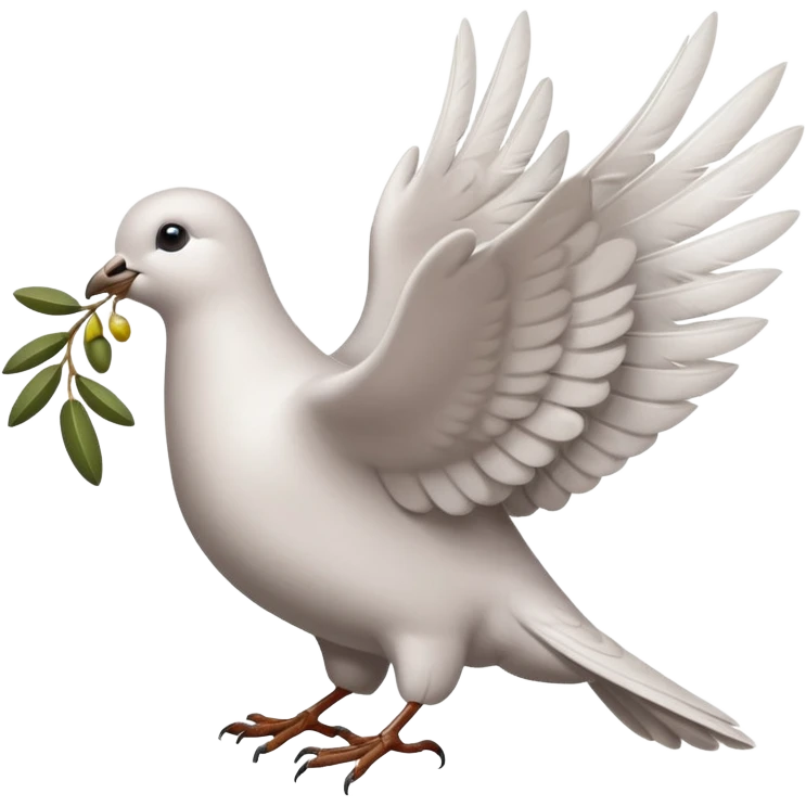 Crie uma figurinha pra stories de uma biblia e outro de uma pomba com o ramo de Oliveira pequeno emoji