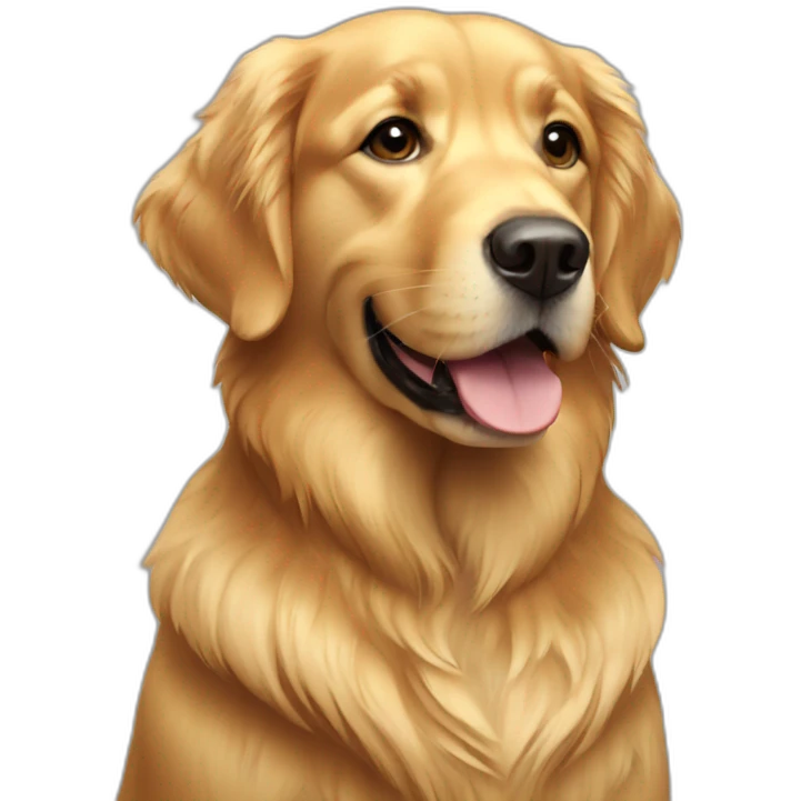 Golden retriever  emoji