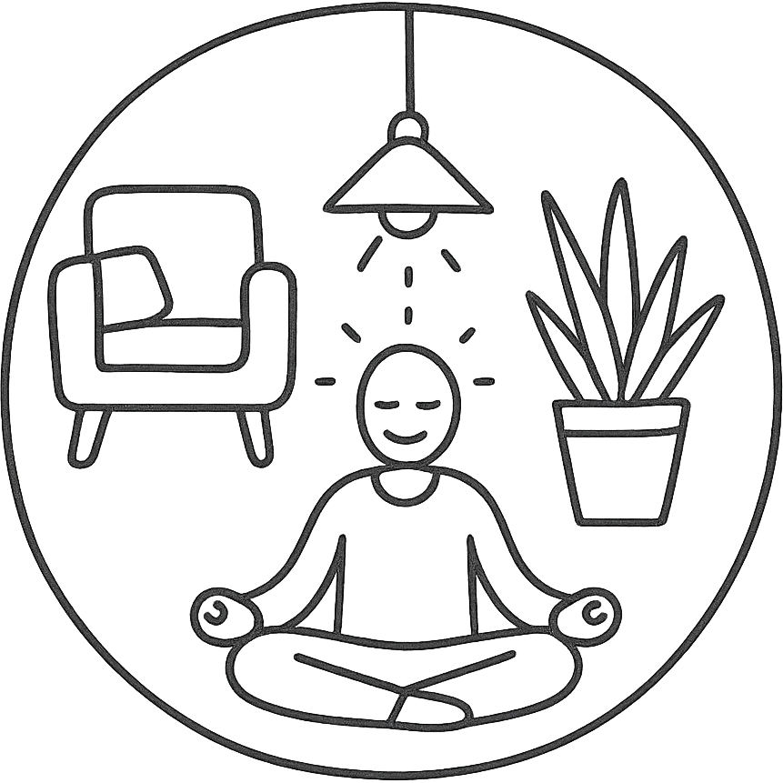 mindful interior design emoji