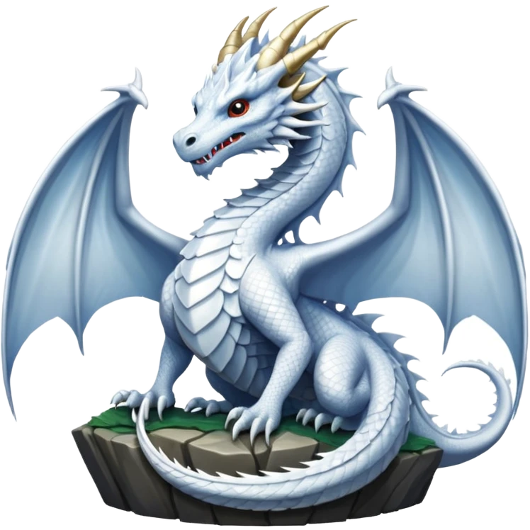 White Dragon from Harry Potter emoji