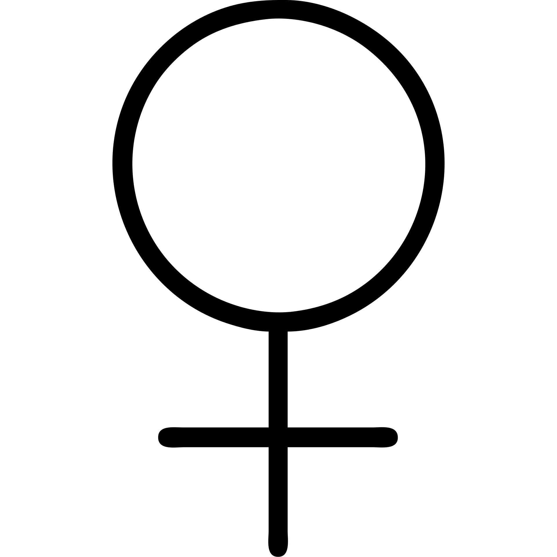 icon representing femininity, abstract, minimal, using two circles or curves, clean and modern, no explicit details emoji