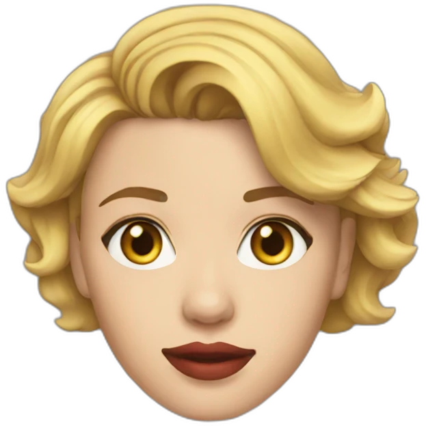 Scarlett Johansson emoji