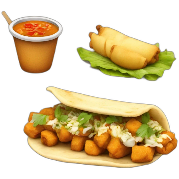 indian street food emoji