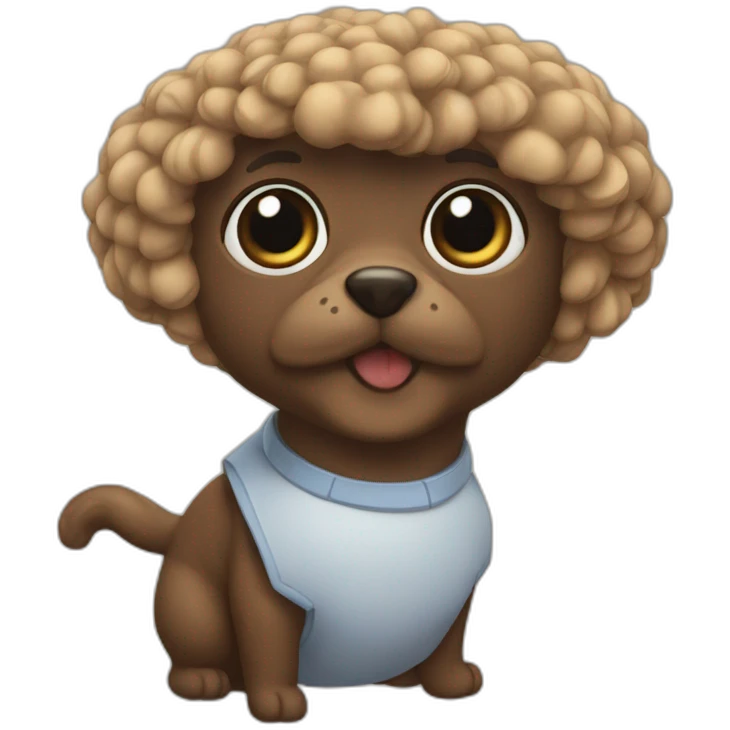 Caca sur un caca emoji