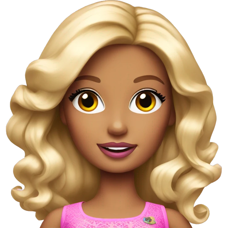 pretty barbie  emoji