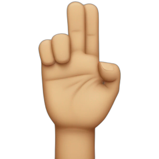 Finger emoji