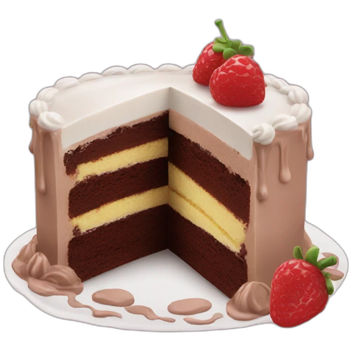 cake chocolate emoji