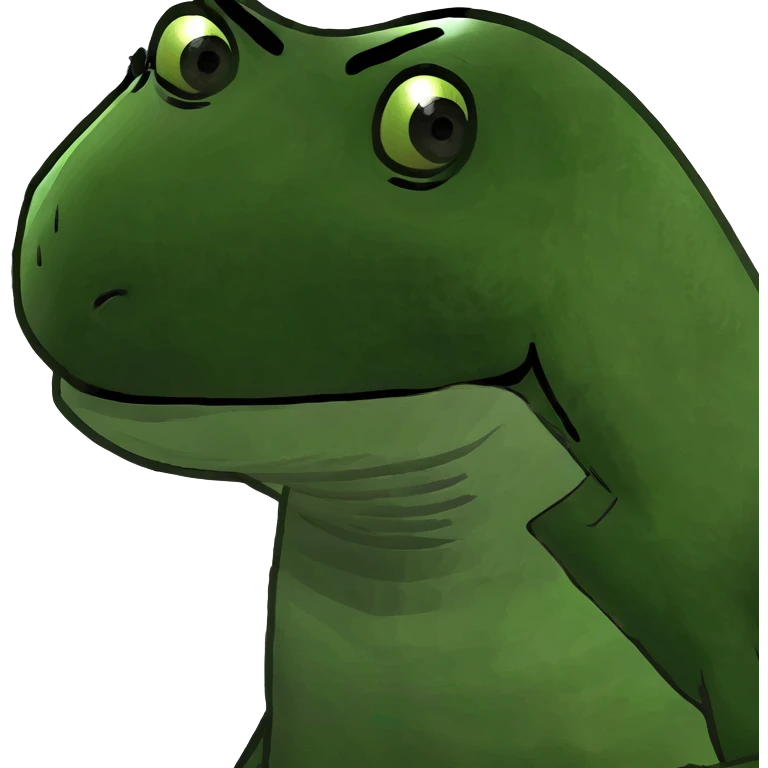 Red velociraptor emoji