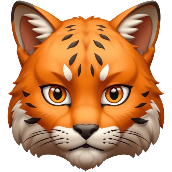 big bobcat with its body emoji