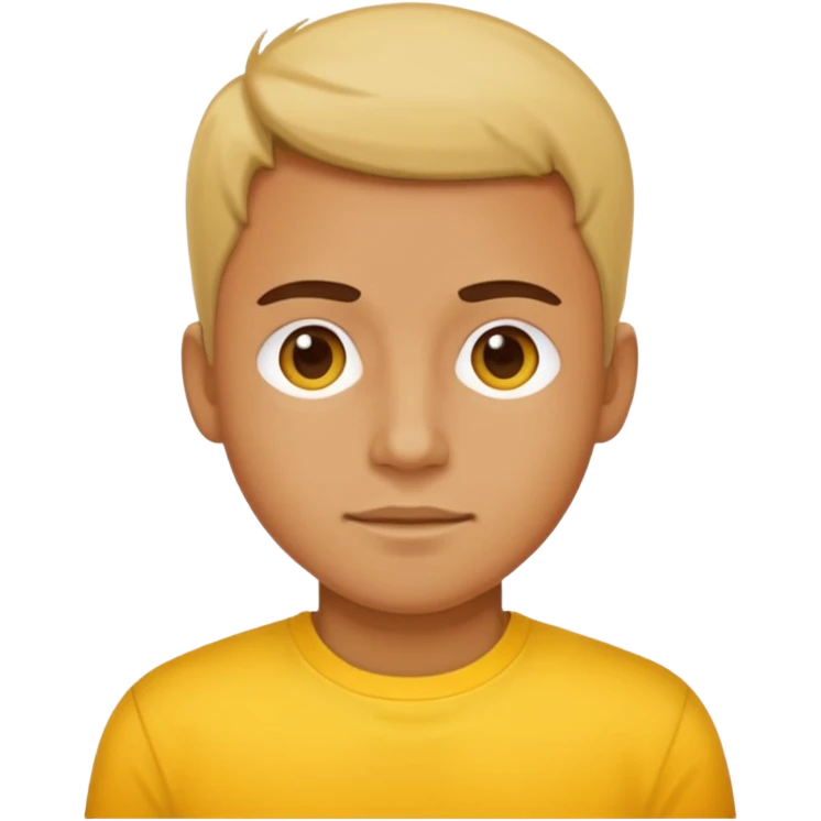 yellow shirt emoji