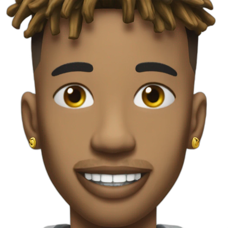 NLE choppa avec grillz  emoji