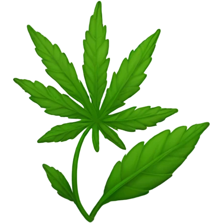 A Weed Flower  emoji