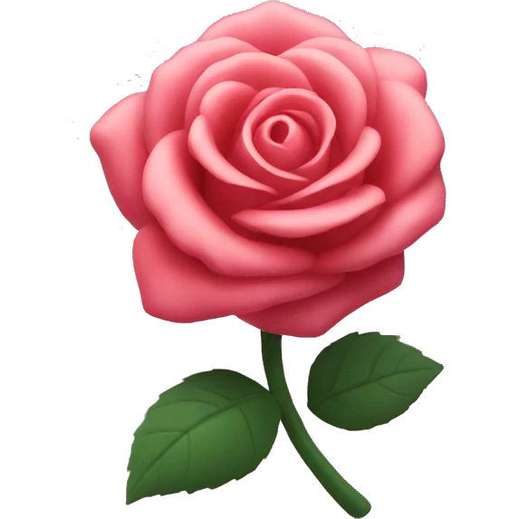 Rose toy emoji