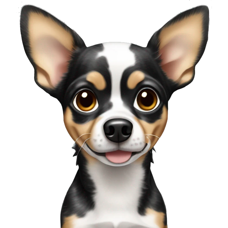 Chihuahua Black merle  emoji