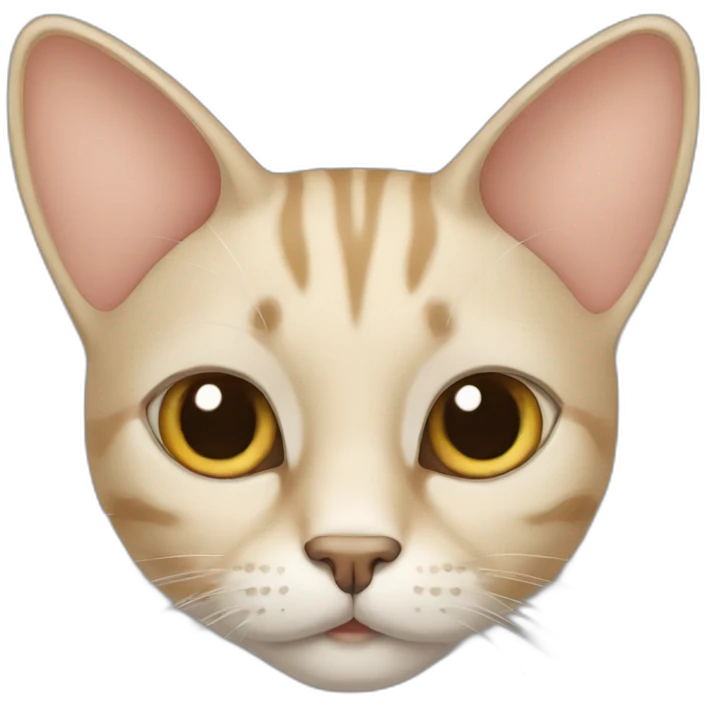 beige-cat-with-large-ears emoji