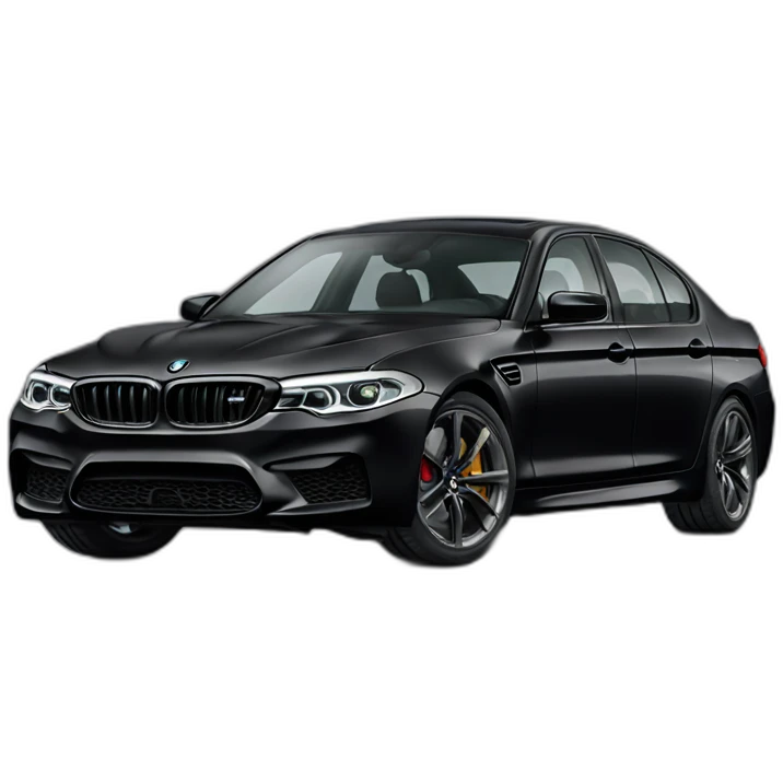 MBW black M5 f90 emoji