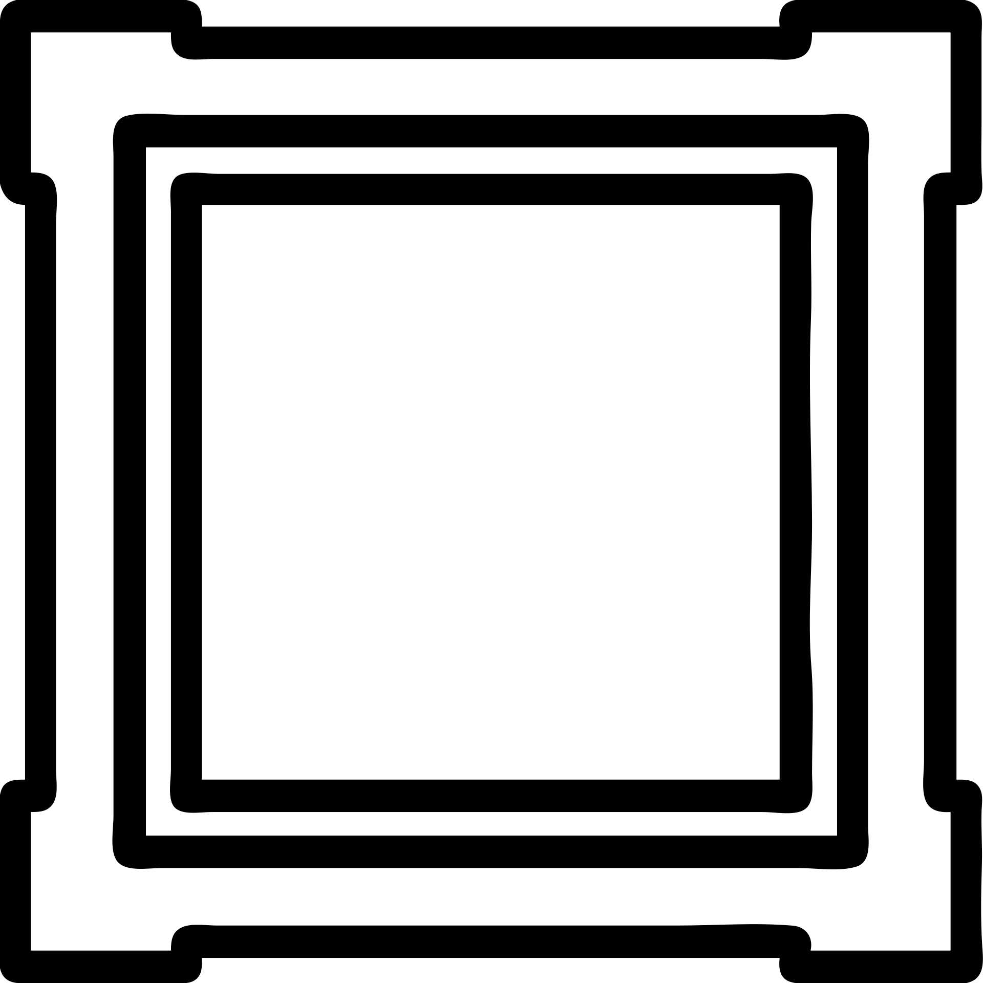 picture frame icon, stylized, bold outline, modern and minimalistic emoji