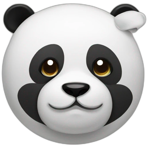 Panda money emoji