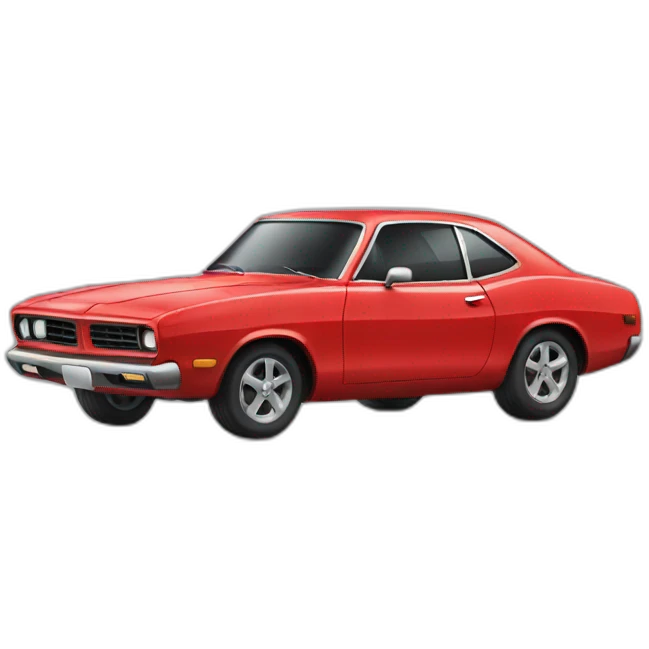 Red car emoji