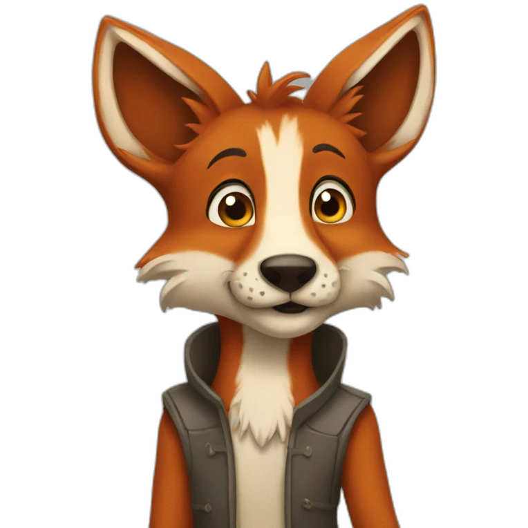 renard pleurs emoji