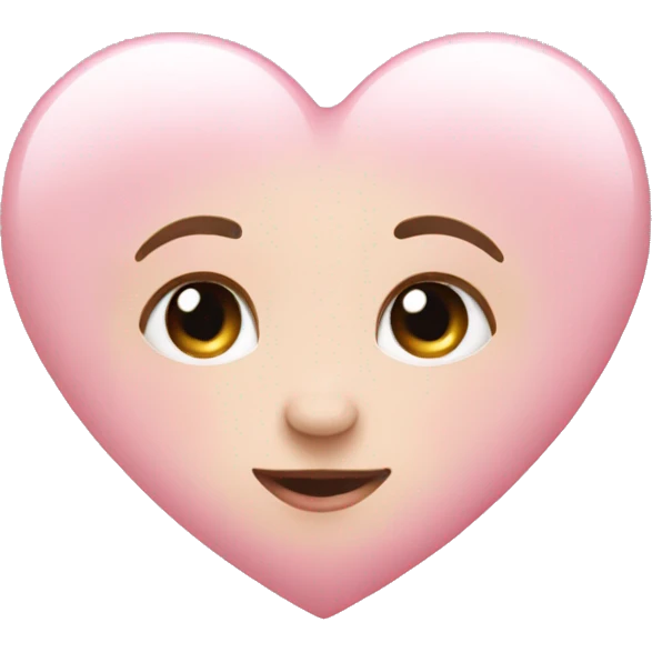 baby pink heart emoji