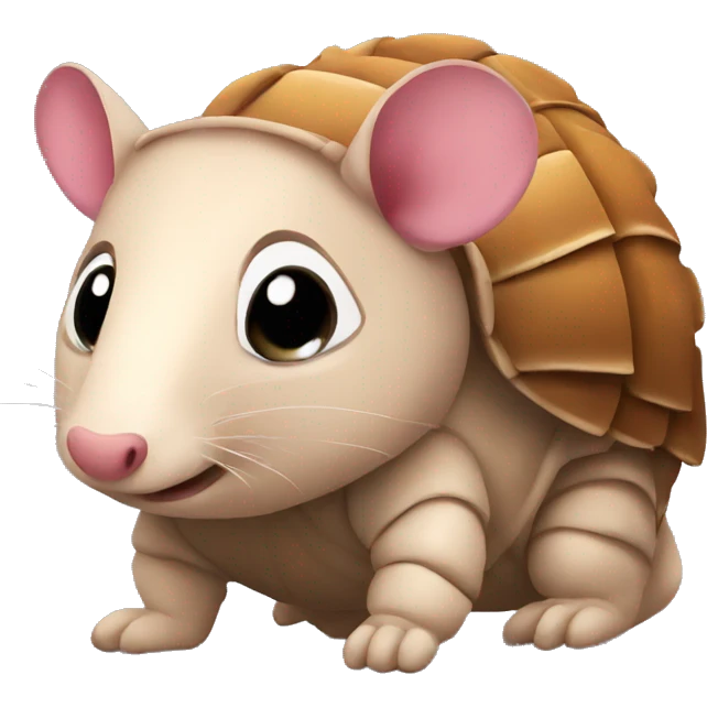 cute armadillo emoji