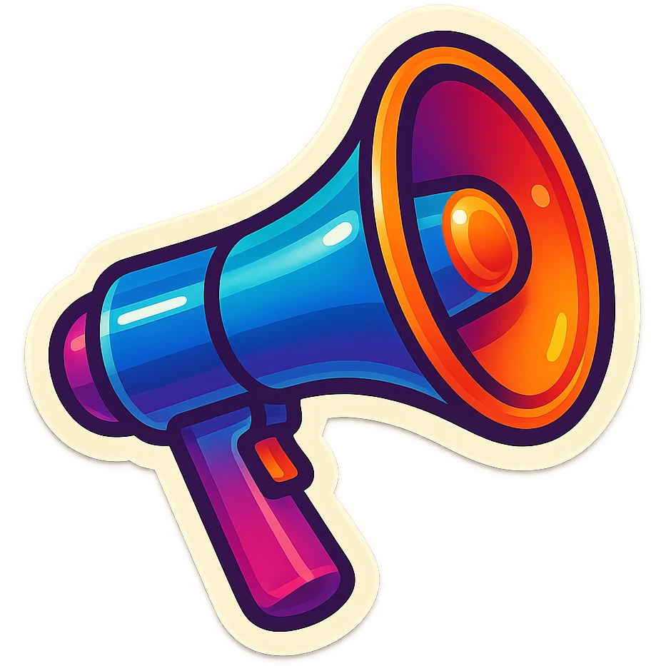 megaphone emoji