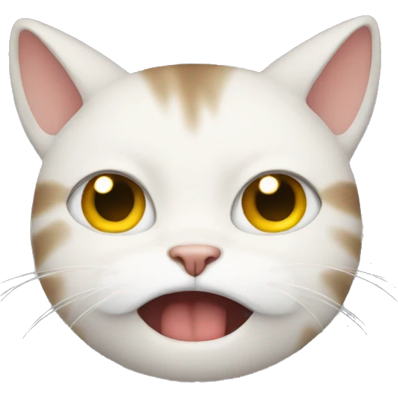 Cat sobbing  emoji